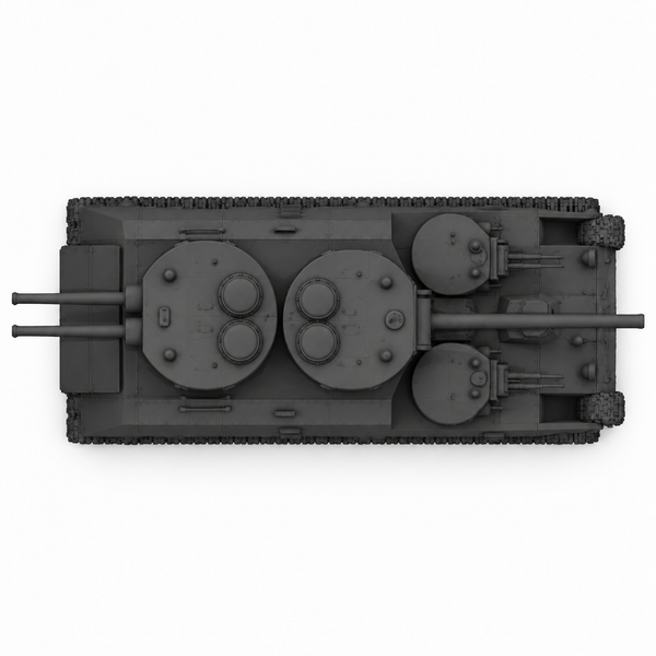 SSMODEL 1/72 1/144 T-39 Soviet experimental superheavy tank MODEL kit TSS0009