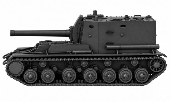 SSMODEL 1/72 1/144 Multi Scale Project 212 Soviet Artillery Tank MODEL TSS0133