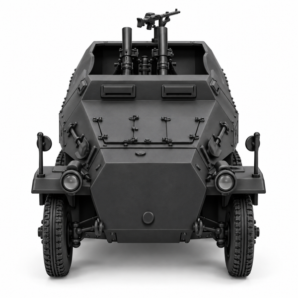 SSMODEL 1/72 1/144 Sd.Kfz.251 Ausf.D Zwilling 12cm GrW42 Resin MODEL KIT TSS0936