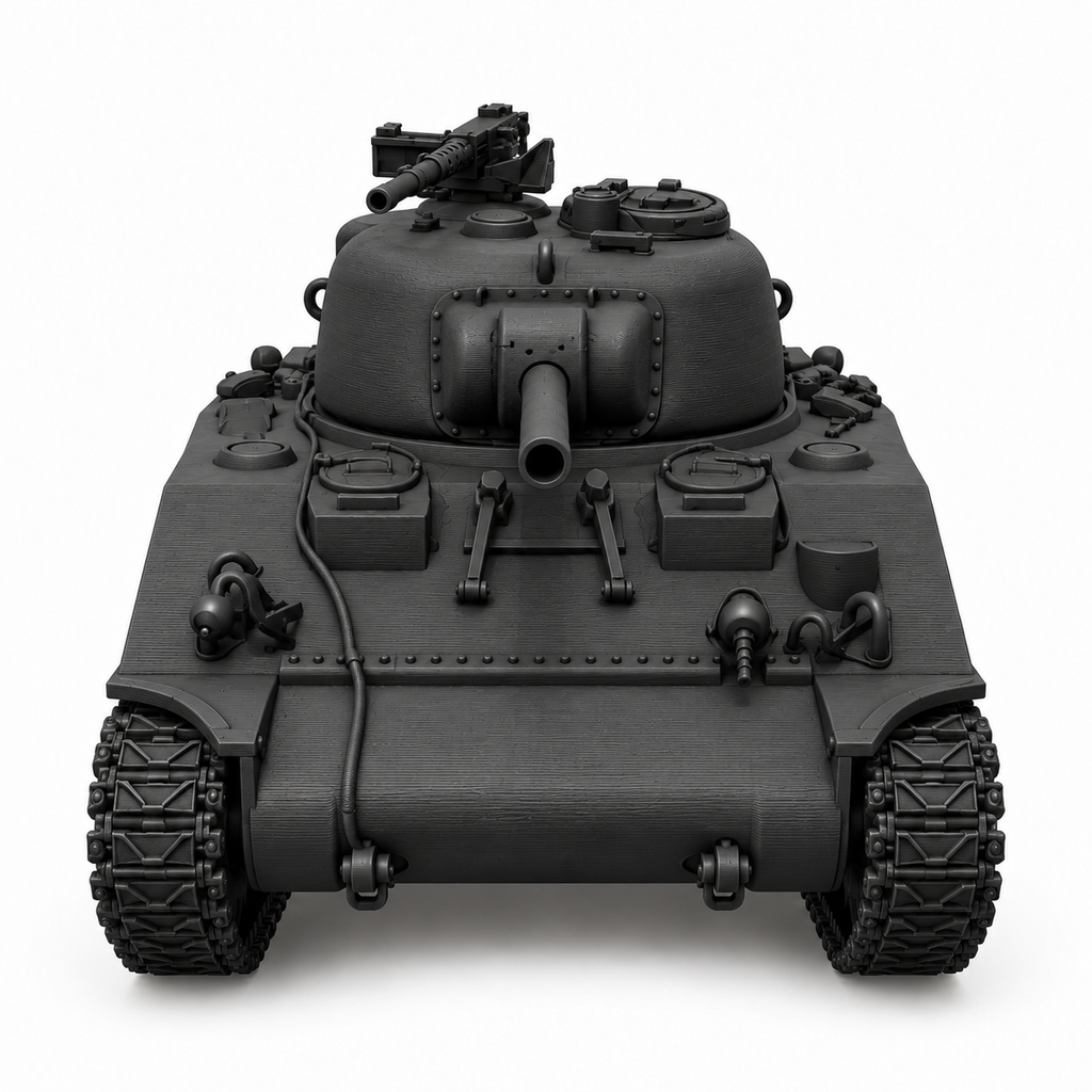 SSMODEL1/72 1/144 Multi-Scale M4A2 Sherman (early) US medium TANK Model TSS0217