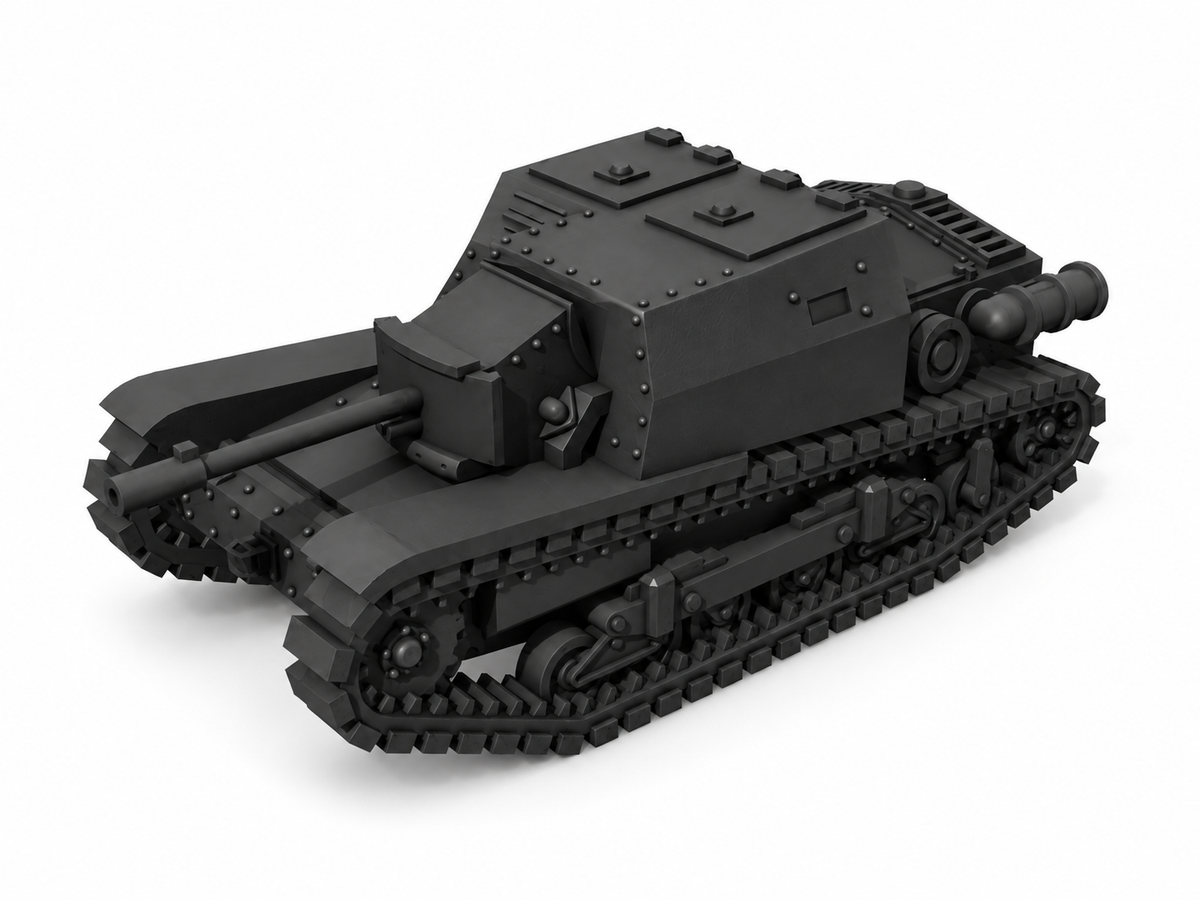 SSMODEL 1/72 1/144 Fiat CV33-35 BredaSpanish Civil War Tank MODEL kit TSS0617 — detail view 2