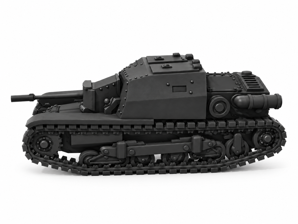 SSMODEL 1/72 1/144 Fiat CV33-35 BredaSpanish Civil War Tank MODEL kit TSS0617