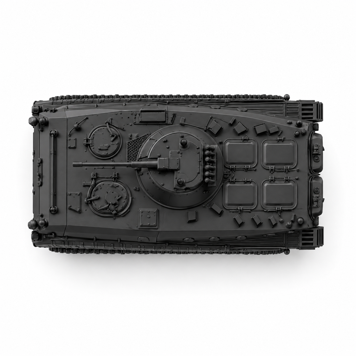 SSMODEL 1/72 1/144 Multi-Scale BMP-1 Soviet Cold War IFV Resin Model Kit TSS1552 — detail view 4