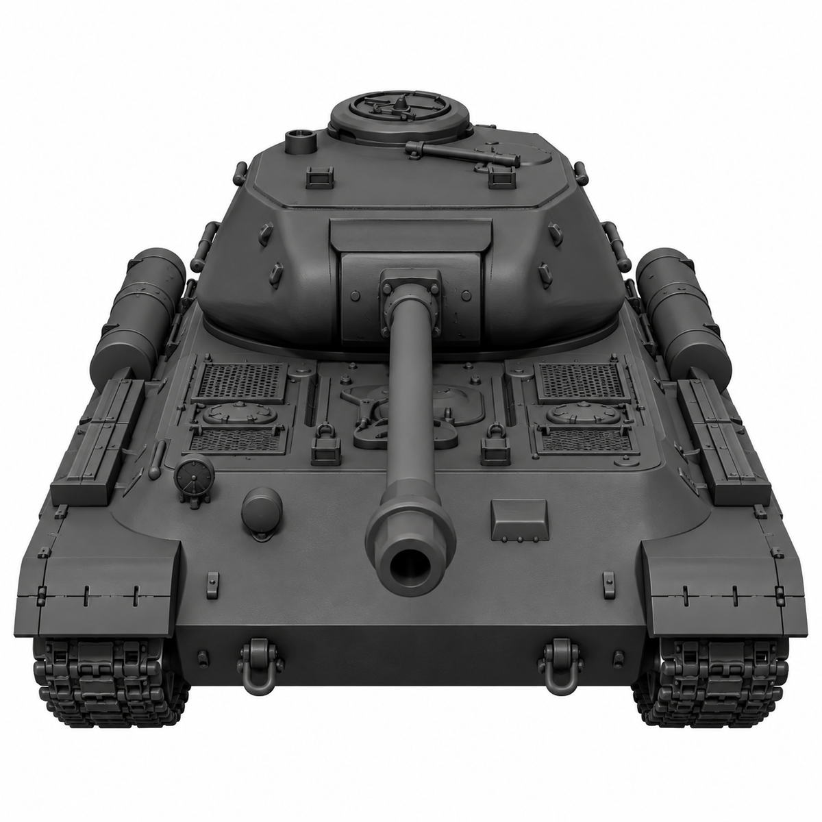 SSMODEL 1/72 1/144 Multi Scale IS-M (IS-2Sh) Tank Resin MODEL kit TSS0019 — detail view 4