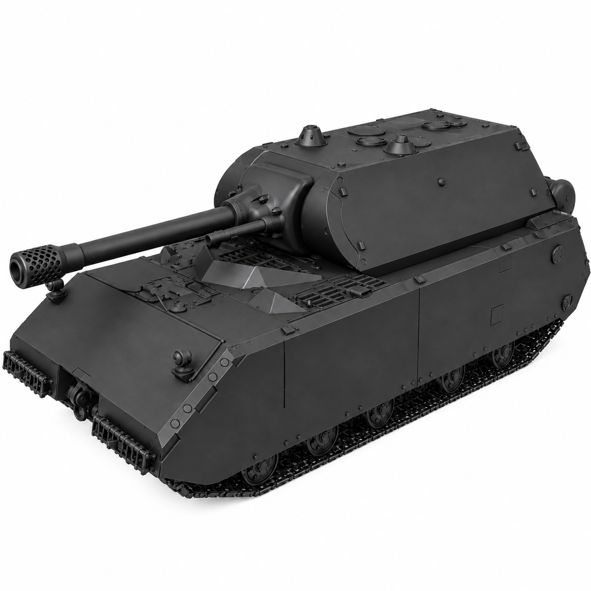 SSMODEL 1/72 1/144 Multi Scale Maus Tank Resin MODEL kit TSS0350 — detail view 7