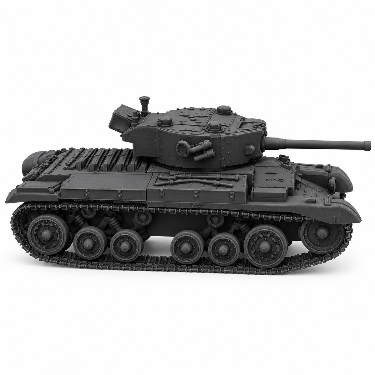 SSMODEL1/72 1/144 Multi-Scale Valentine Mk IX UK Light Tank Resin MODEL TSS0214 — detail view 3