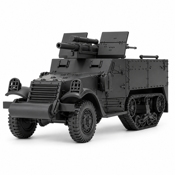 SSMODEL 1/72 1/144 Half-tracks T30 75mm HMC and T19 HMC Resin MODEL KIT TSS1542