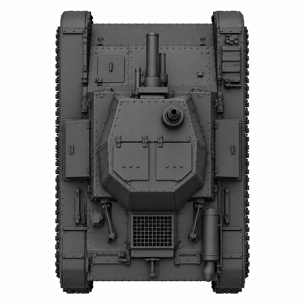 SSMODEL 1/72 1/144 Multi Scale T-26 with N.I. Dyrenkov turret Model Kit TSS0054
