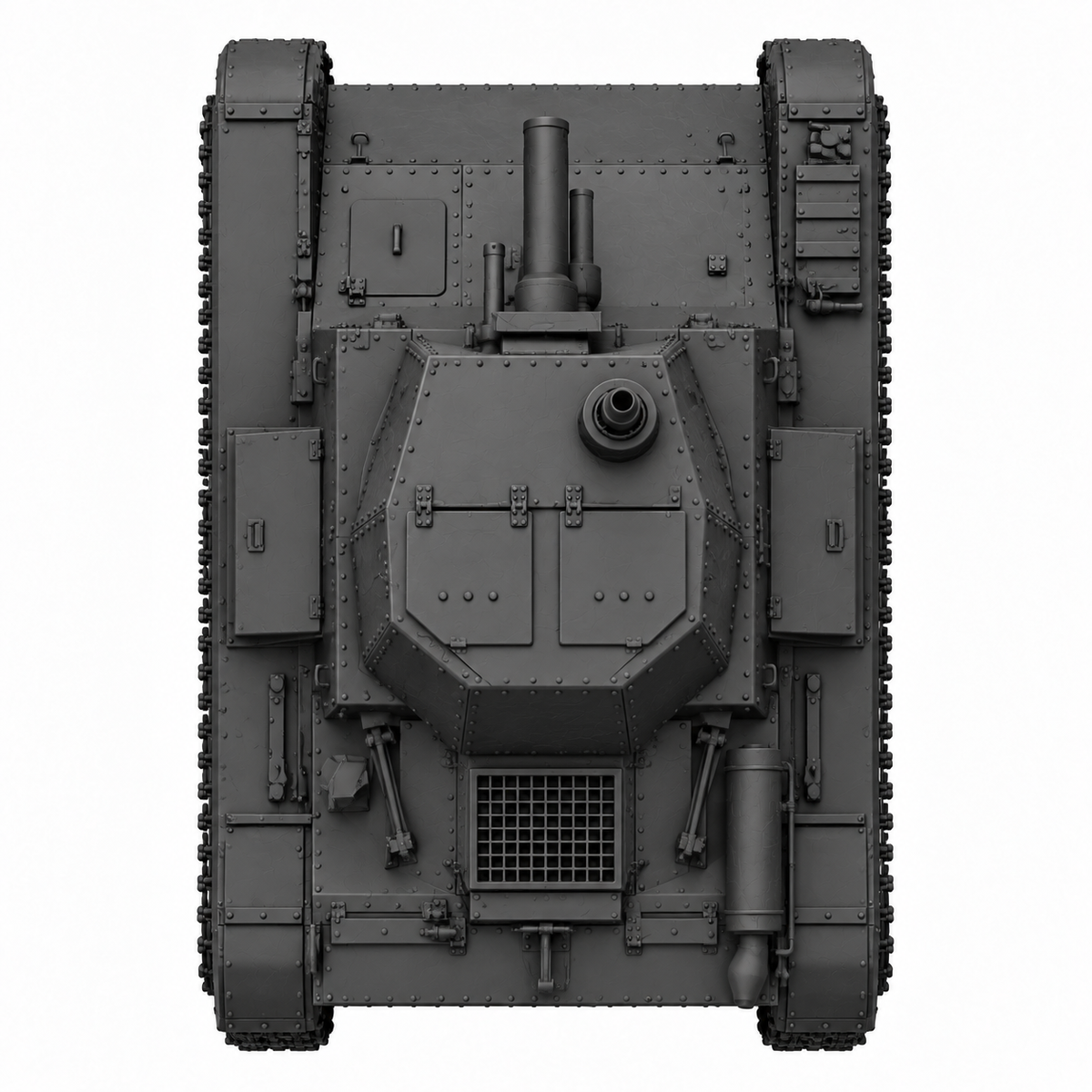 SSMODEL 1/72 1/144 Multi Scale T-26 with N.I. Dyrenkov turret Model Kit TSS0054 — detail view 3
