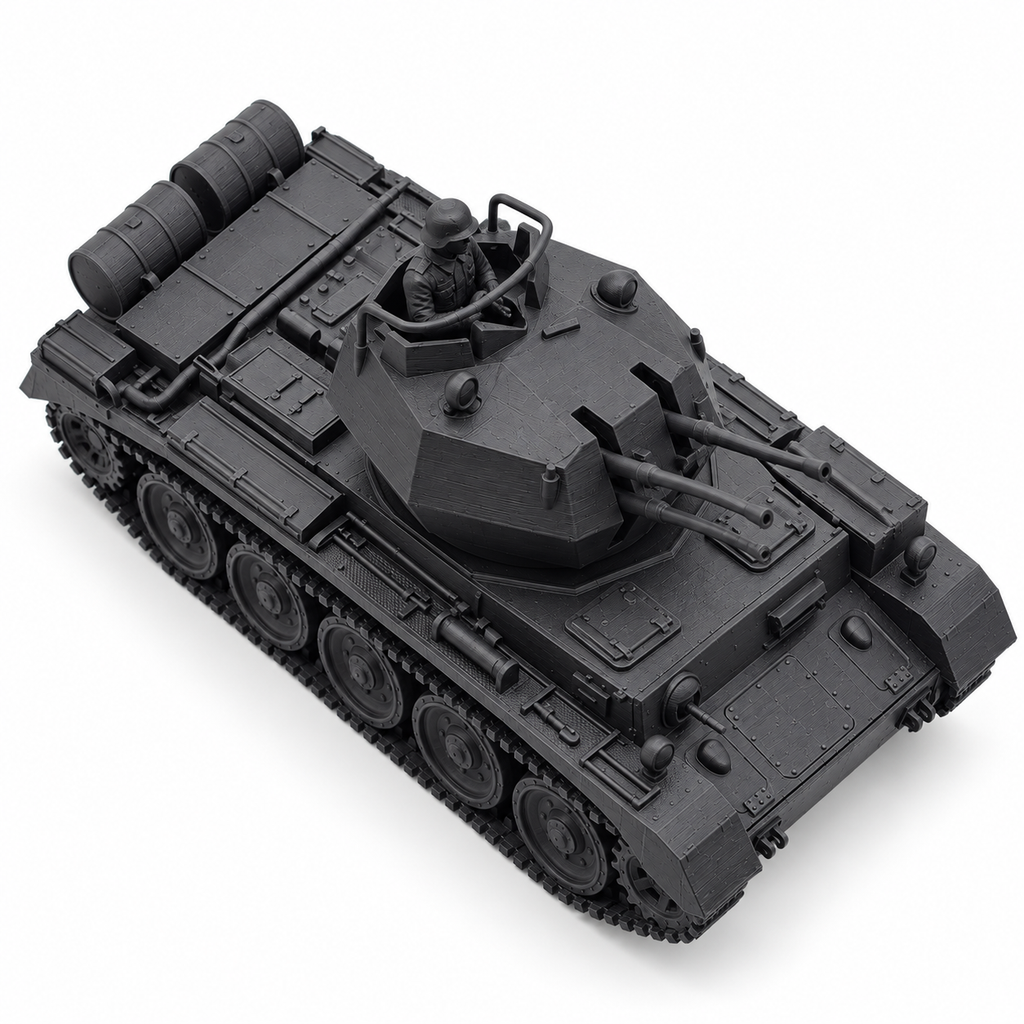 SSMODEL 1/72 1/144 WWII British Crusader AA Mk III D-Day Resin Model Kit TSS0803