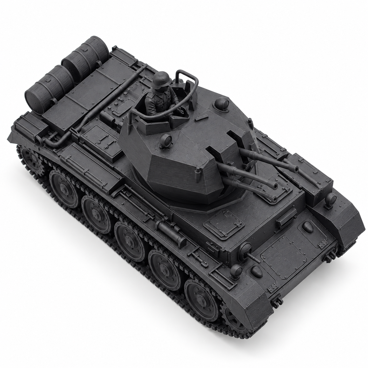 SSMODEL 1/72 1/144 WWII British Crusader AA Mk III D-Day Resin Model Kit TSS0803 — detail view 5
