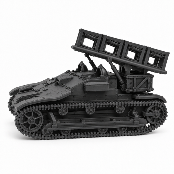 SSMODEL1/72 1/144 Multi Scale WWII German 28/32cm Wurfrahmen SPG Model TSS0801