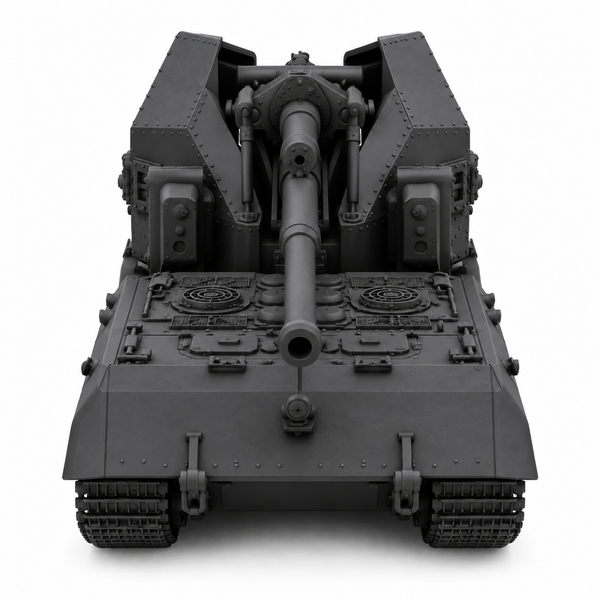 SSMODEL 1/72 1/144 Multi Scale Waffentrager E-100 tank Resin MODEL KIT TSS0504