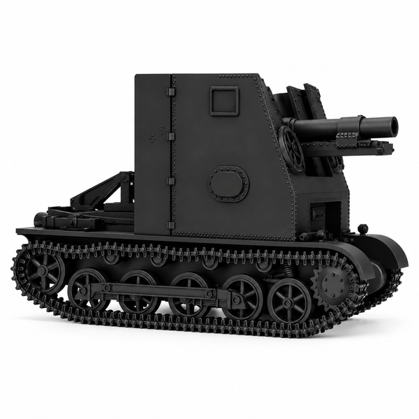 SSMODEL 1/72 1/144 Multi Scale Sturmpanzer I Bison Ausf.B Tank MODEL kit TSS1358