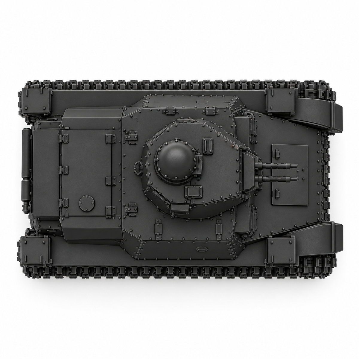 SSMODEL 1/72 1/144 Multi Scale Stridsvagn m/37 Light Sweden WW2 MODEL TSS1349 — detail view 4