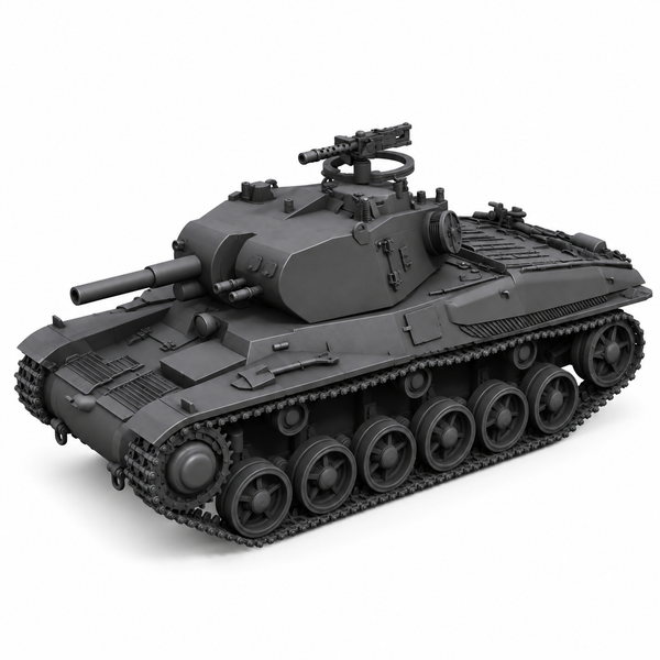 SSMODEL 1/72 1/144 Ikv 73 Swedish self-propelled gun tank MODEL kit TSS0384