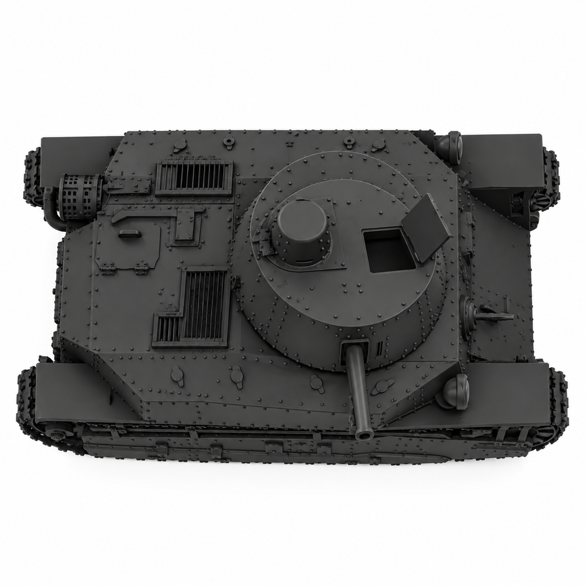 SSMODEL 1/72 1/144 Multi Scale Medium Tank Type 89A I-Go Tank MODEL kit TSS1317 — detail view 3