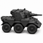 SSMODEL 1/72 1/144 Multi Scale FV601 Saladin TANK Model Kit TSS0249