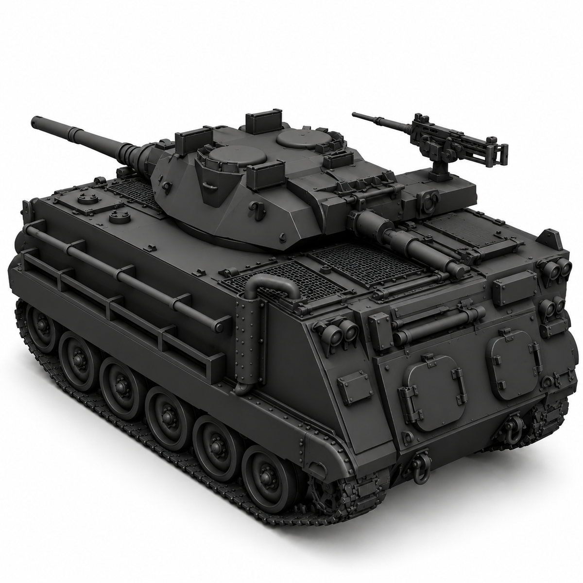 SSMODEL 1/72 1/144 Multi Scale M113 60mm HVMS IDF APC Tank Resin MODEL TSS0246 — detail view 4