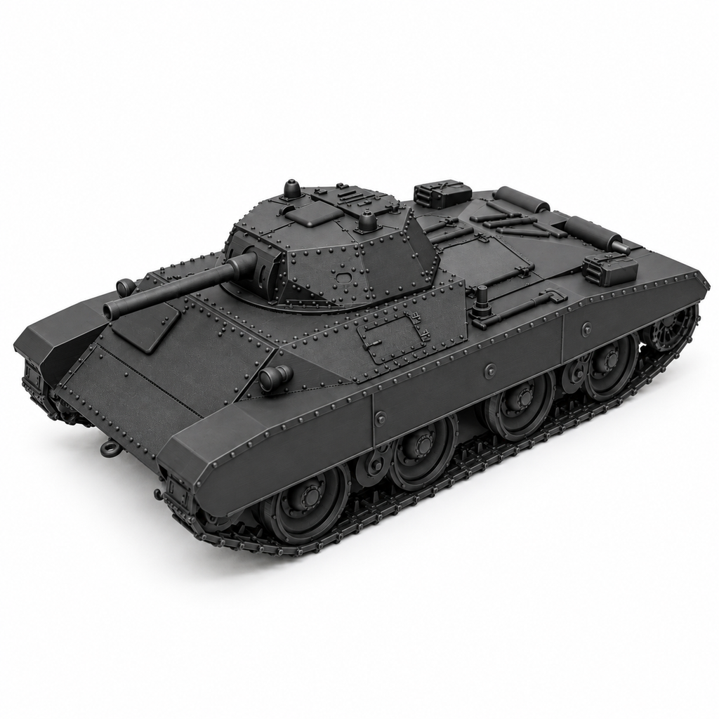 SSMODEL 1/72 1/144 P43 ter Italian fictional heavy tank Resin Model Kit TSS0266
