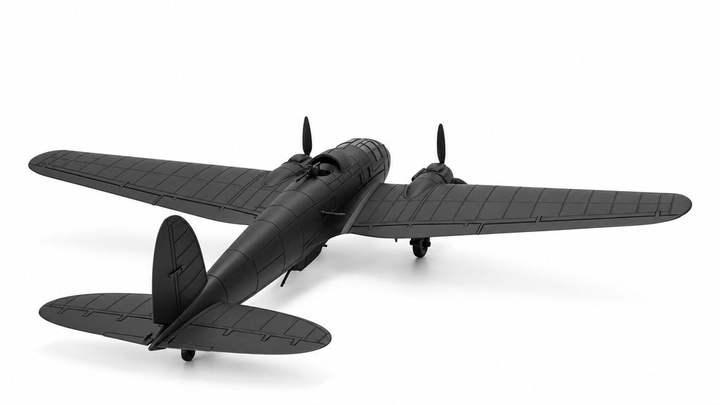 SSMODEL 1/72 1/144 Multi Scale Heinkel He 111 H6  Germany WW2 MODEL kit RSS0006