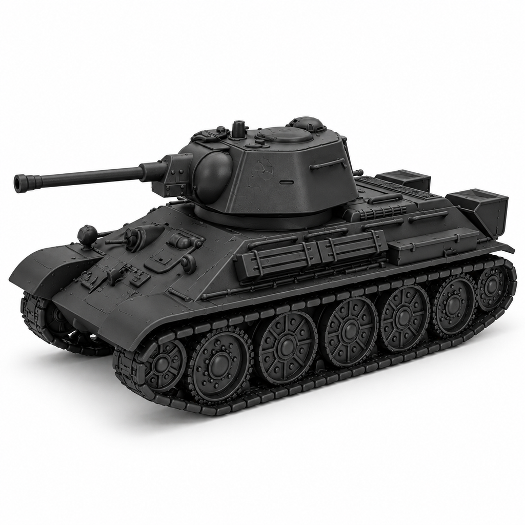 SSMODEL 1/72 1/144 Multi Scale T-34/76 model 1942 USSR Tank Resin MODEL TSS0970