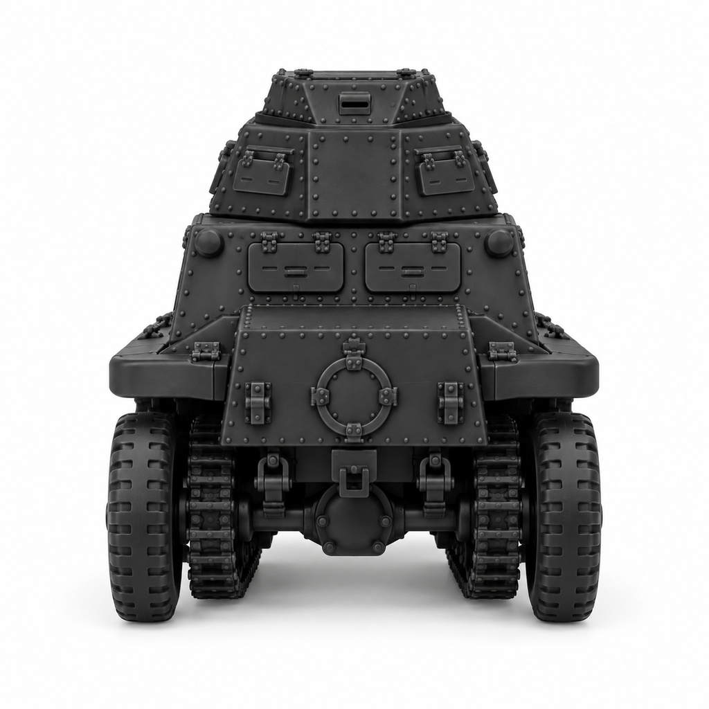 SSMODEL 1/72 1/144 AMC P16 French WWII Armoured Half-Track Resin Model  TSS1575