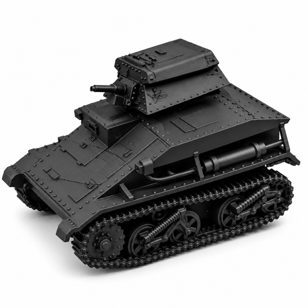 SSMODEL 1/72 1/144 Multi Scale Vickers Light Tank Mark IV UK Resin MODEL TSS1404