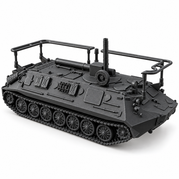 SSMODEL 1/72 1/144 Multi Scale BTR-56PU Soviet Cold War CMD Tank MODEL TSS0470