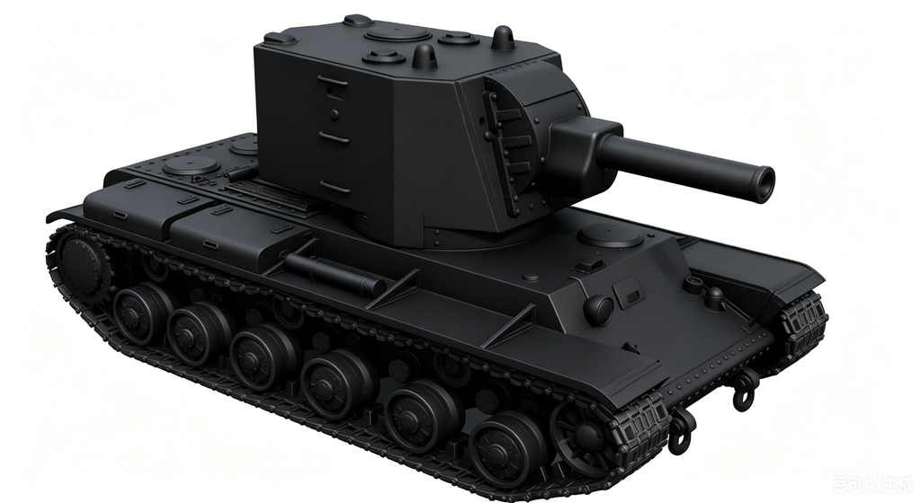 SSMODEL 1/72 1/144 Multi Scale KV-2 pre-serial prototypes tank MODEL kit TSS0145