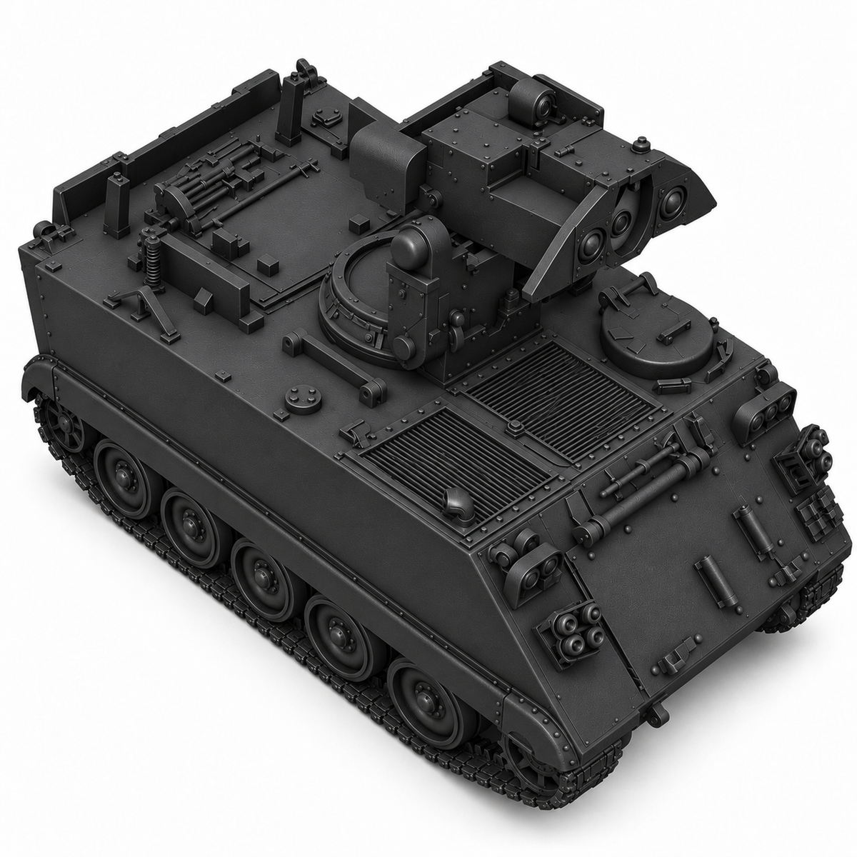 SSMODEL 1/72 1/144 Multi-Scale MM901 ITV US Cold War Vehicle Tank MODEL TSS0223 — detail view 4