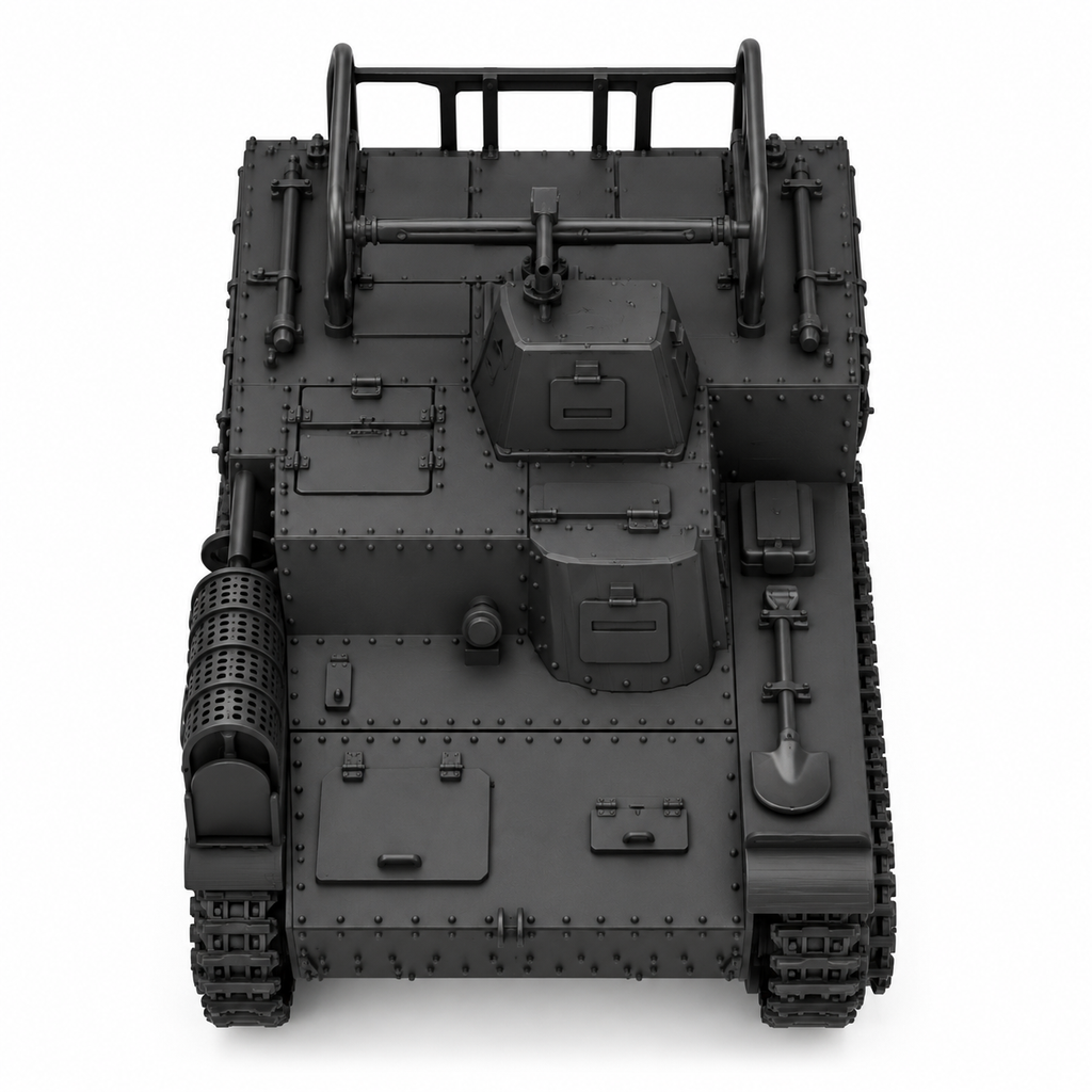 SSMODEL 1/72 1/144 Type 100 Te-Re observation tankette Tank Resin MODEL TSS1545