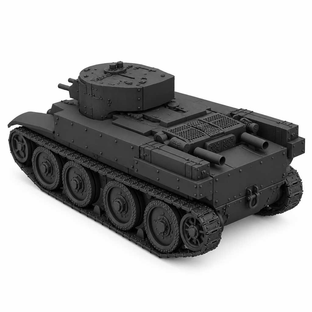 SSMODEL 1/72 1/144 Multi Scale KhBT-7 Soviet flamethrower tank Model Kit TSS0095