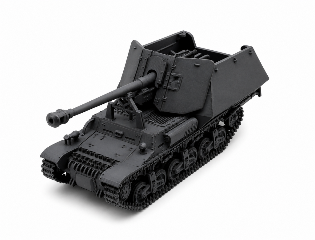 SSMODEL 1/72 1/144 Multi Scale 7.5 cm PaK 40 auf Sfl. Sd.Kfz.135 MODEL TSS1306