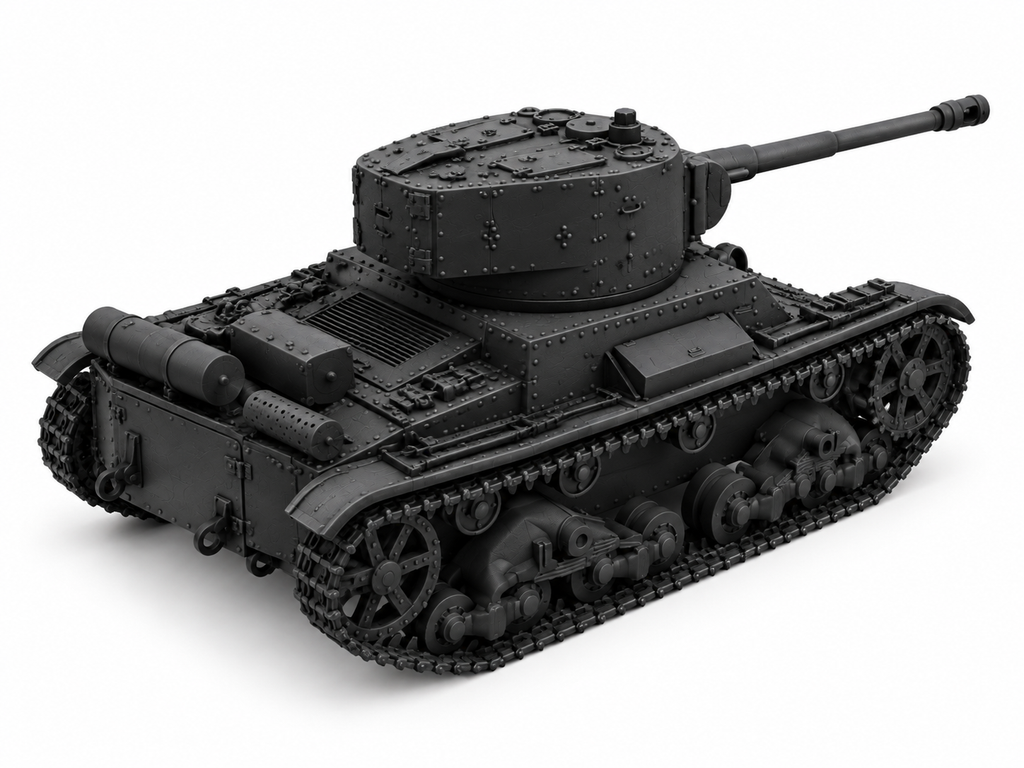 SSMODEL 1/72 1/144 Multi Scale T-26 mod. 1933 Soviet tank Resin MODEL TSS0568