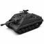 SSMODEL 1/72 1/144 Multi Scale  M114 T4A2E1 "H-ornet" WWII US Tank MODEL TSS0399