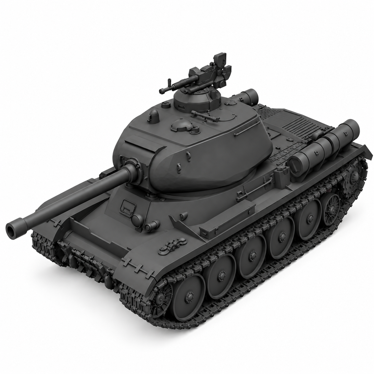 SSMODEL 1/72 1/144 Multi Scale Object 244 Tank Resin MODEL kit TSS0024 — detail view 8