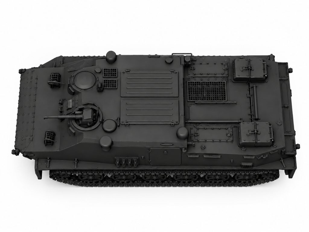 SSMODEL 1/72 1/144Multi Scale OT-62A Czechoslovak Coldwar APC Tank MODEL TSS0375