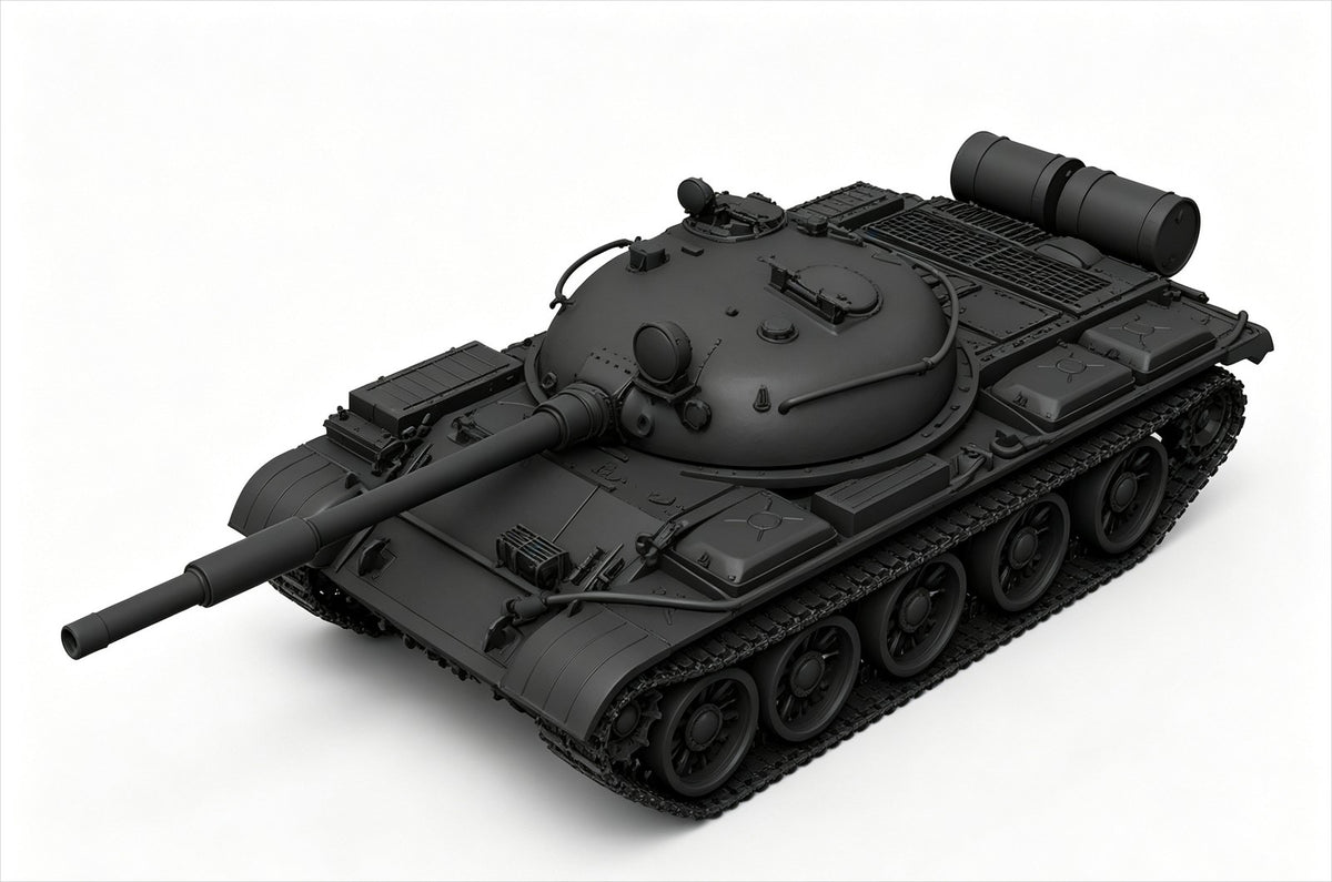 SSMODEL 1/72 1/144 Multi Scale T-62 tank Resin Model Kit TSS0417 — detail view 5