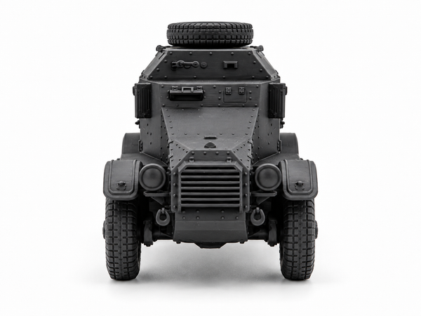 SSMODEL 1/72 1/144 Multi-Scale WWII French 179 Armored Car Resin Model TSS1220