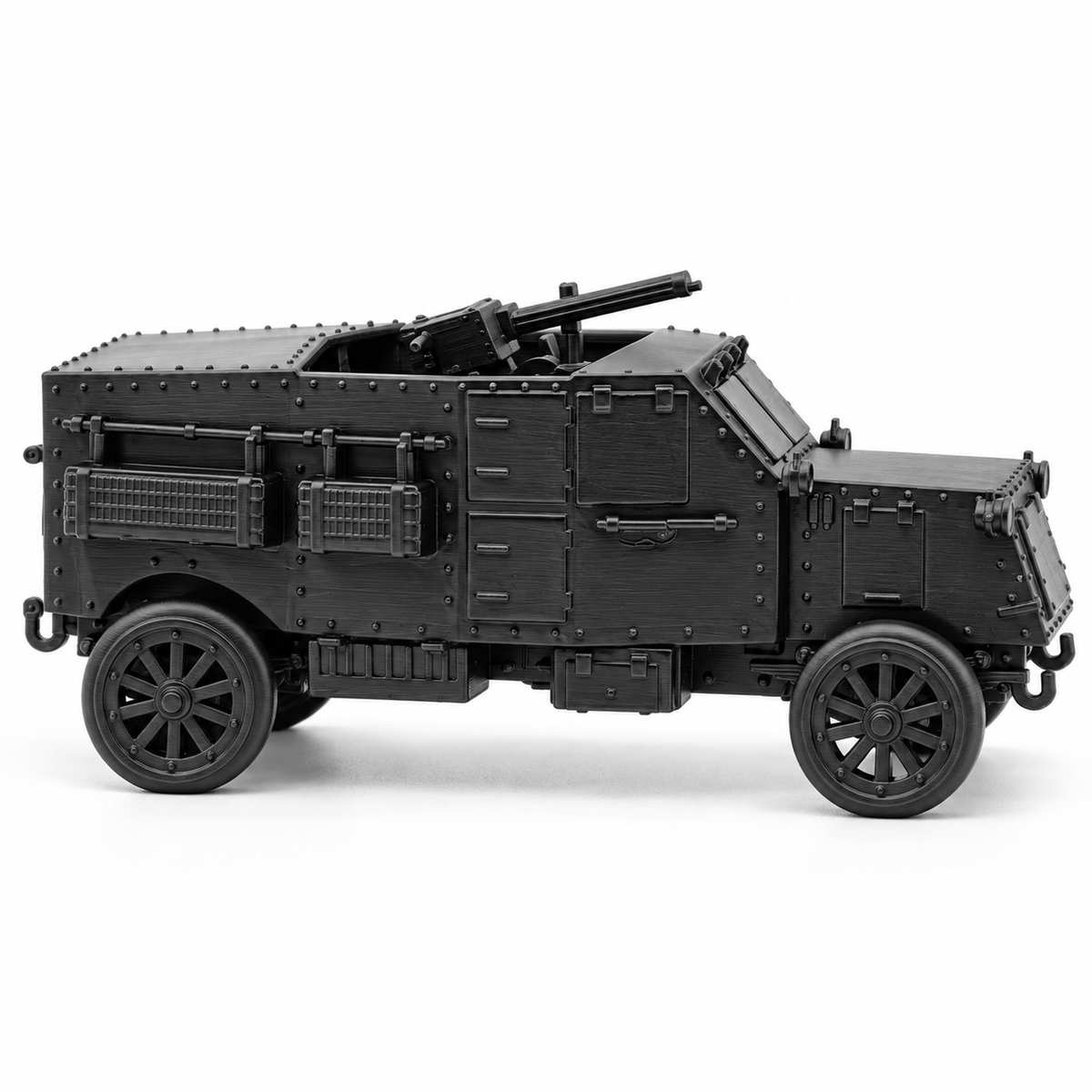 SSMODEL 1/72 1/144 Multi-Scale WW1 British Empire Armoured Car Model Kit TSS1202 — detail view 4