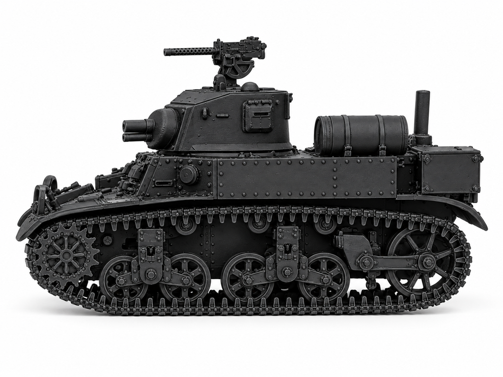 SSMODEL 1/72 1/144  M3A1 Stuart Satan flamethrower US Tank MODEL kit TSS1131