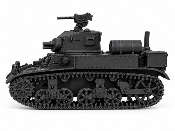 SSMODEL 1/72 1/144  M3A1 Stuart Satan flamethrower US Tank MODEL kit TSS1131