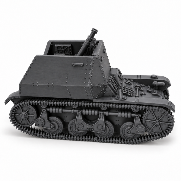 SSMODEL 1/72 1/144 8cm Schwerer Granatwerfer 34 AMR-35f Resin MODEL KIT TSS0748