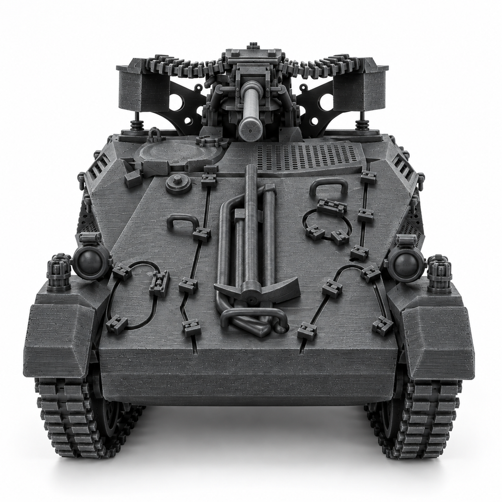 SSMODEL 1/72 1/144 Multi Scale Wiesel1 Mk20 Germany Tank Resin Model Kit TSS0706