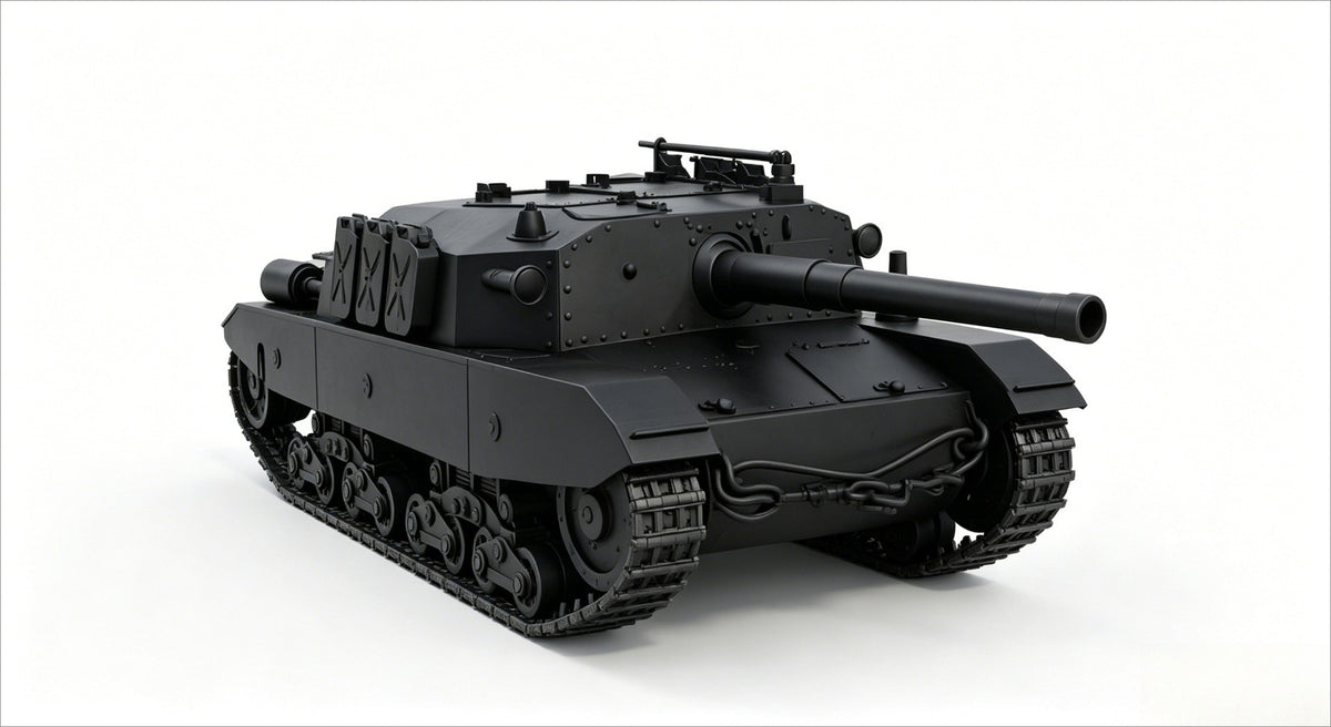 SSMODEL 1/72 1/144 Semovente da 105/25 Bassotto Italian tank Model Kit TSS0265 — detail view 2