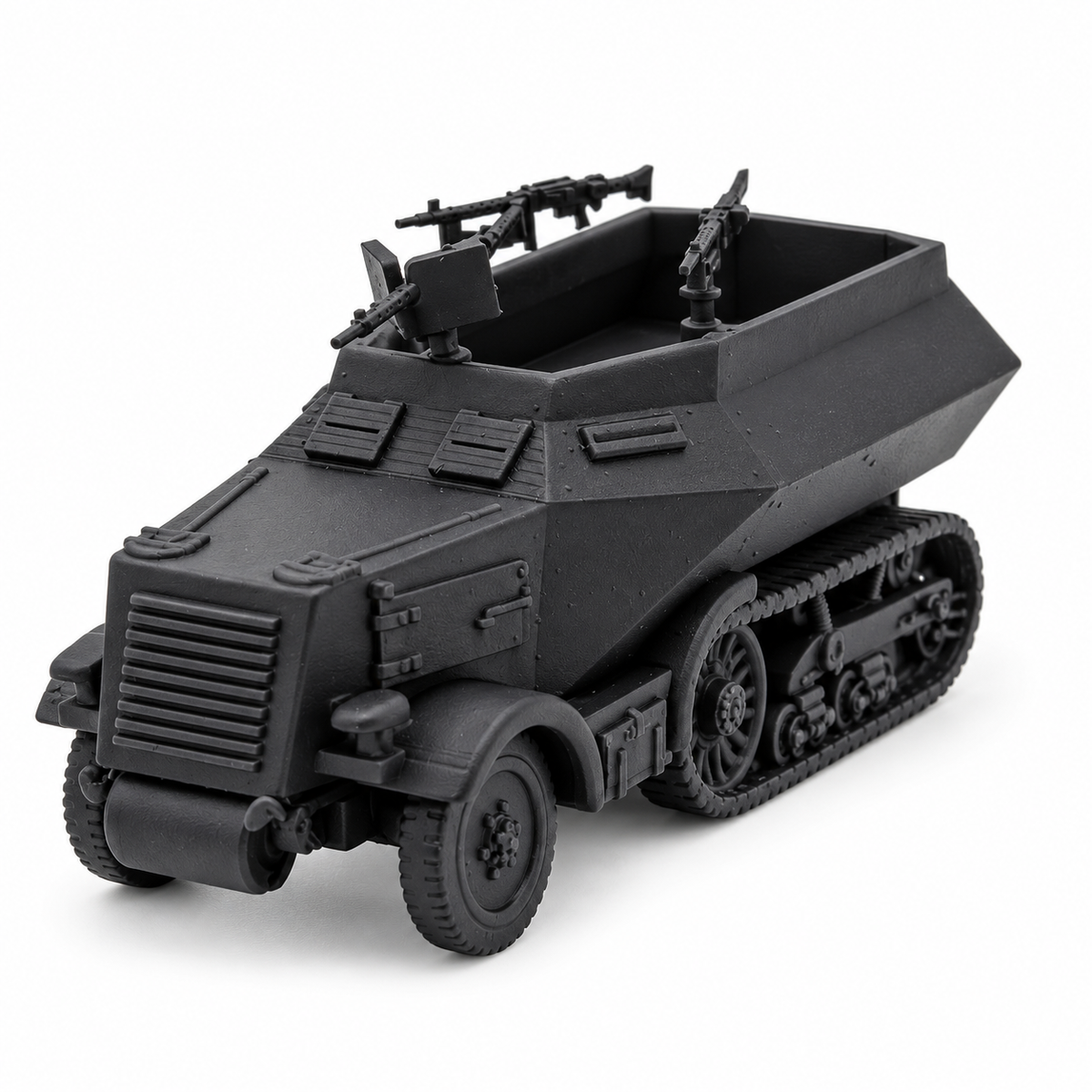 SSMODEL 1/72 1/144 Multi-Scale U304(f) German WWII Half-Track APC Model TSS1562 — detail view 10