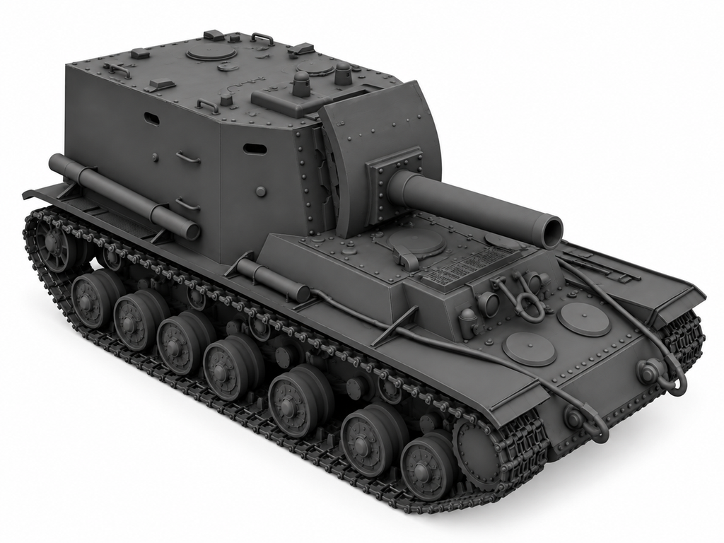 SSMODEL 1/72 1/144 Object 212 Concept AFV Vehicle Resin Scale Model Kit TSS0513