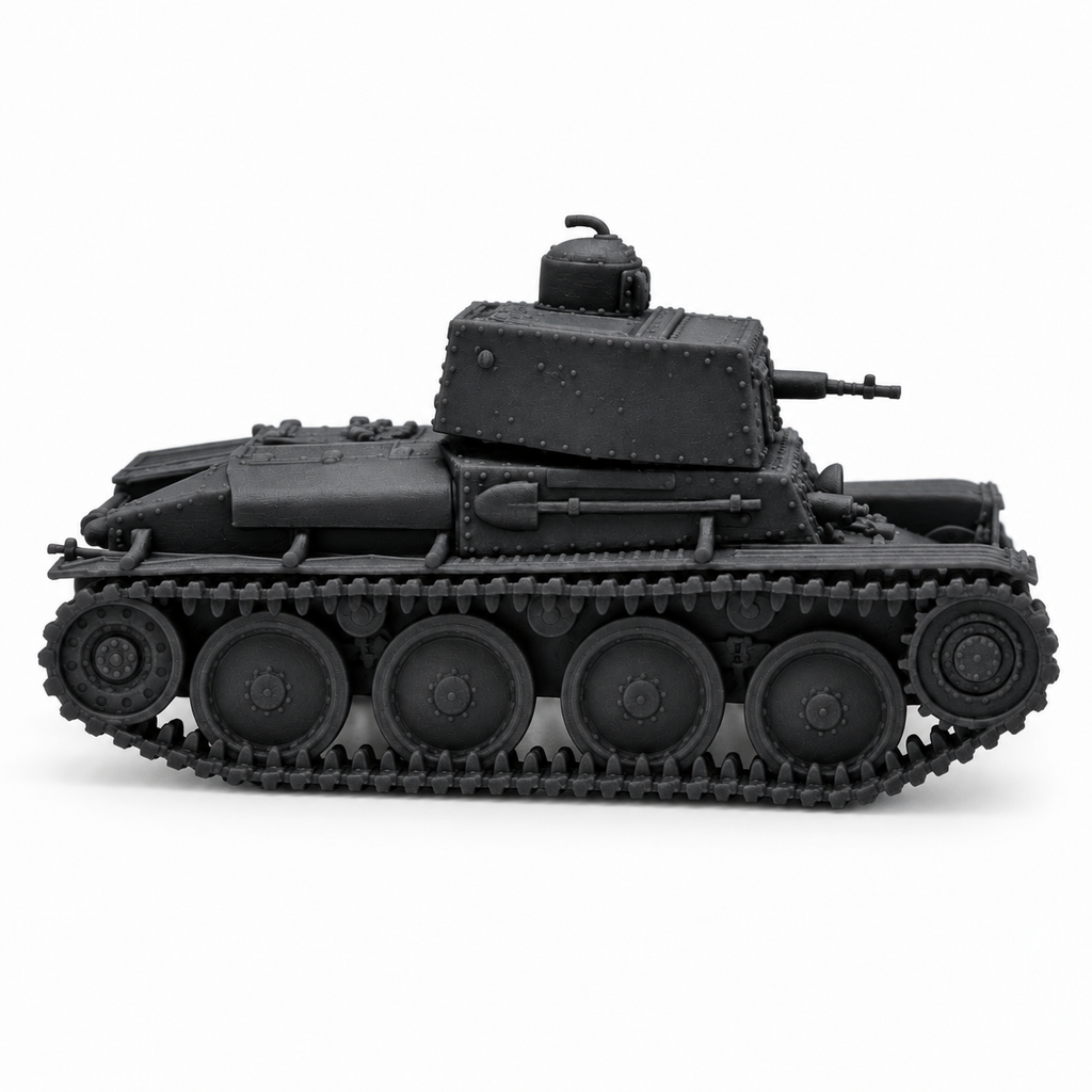 SSMODEL 1/72 1/144 Multi-Scale LT vz.40 Slovak Light Tank WWII Model Kit TSS1284