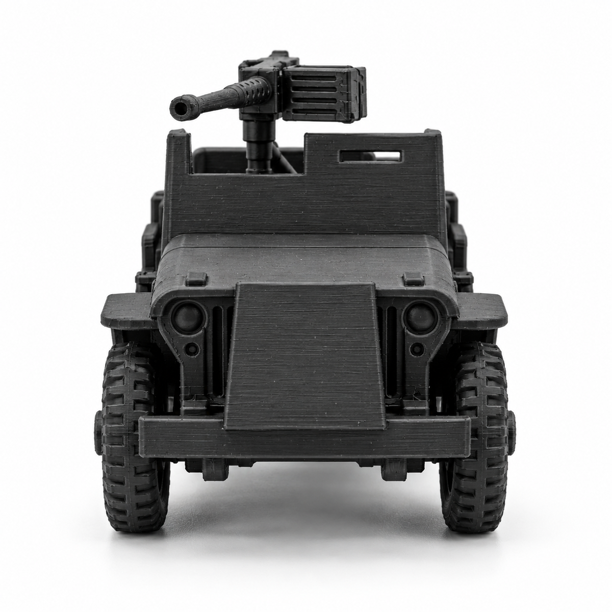 SSMODEL 1/72 1/144 WW2 US Armored Willys MB 4x4 Machine Gun Resin Model TSS1037 — detail view 9